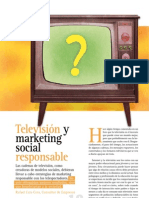 Televisión y Marketing Social Responsable