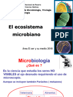 Microbiologia. Ecosistema microbiano