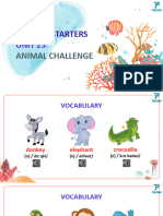 Ffs - Unit 25 - Animal Challenge