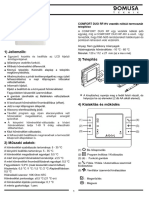 Domusa Comfort Duo RF Termosztát Használati Utasítás 202009