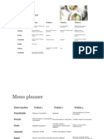 Menu Planner