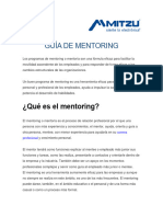 Guía de Mentoring