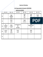 Emplois Du Temps L3-HU - S2-23-24