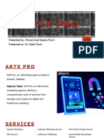 ArtX Pro Adv. Agency AEM 203012