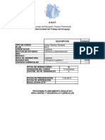 Programa - Modulo I