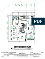 A B C D E F G: Second Floor Plan