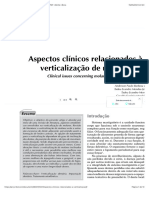 Aspectos Clínicos Relacionados A Verticalizacao.. - PDF - Dente - Boca