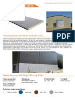 Panel Sandwich Fachada Box