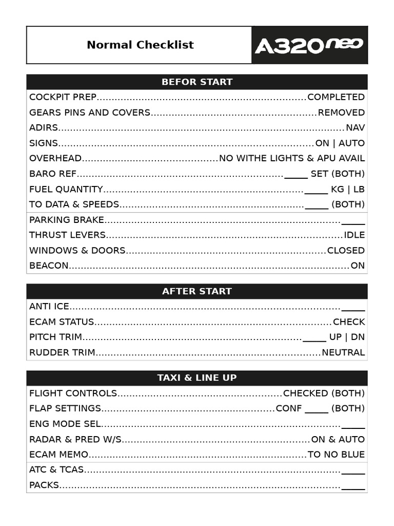Aircraft Pre-Flight Checklist Guide | PDF | Aviation | Aircraft