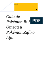 Guía de Pokémon Rubí Omega y Pokémon Zafiro Alfa - WikiDex, La Enciclopedia Pokémon