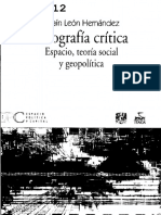 HERNÁNDEZ, E. L. - Geografía Crítica (Espacio, Teoría Social y Geopolítica) (OCR) (Por Ganz1912)