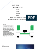 Computer Slides of Data Communication