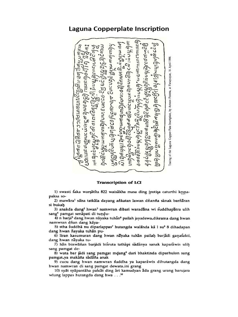 Laguna Copperplate Inscription PDF