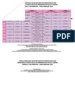 Jadual Petugas Kaunter (Februari 2024)