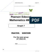 Pearson Edexcel Mathematics 4MA1: Graph 7