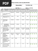Elements of Construct in Physics Curriculum | PDF | Light | Electricity