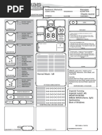 Deepwoken Build: Vesperian Stats | PDF