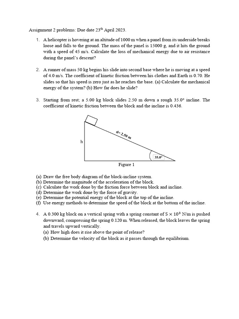 Assignment 2 Chapter 7 and 8 Problems | PDF | Science & Mathematics