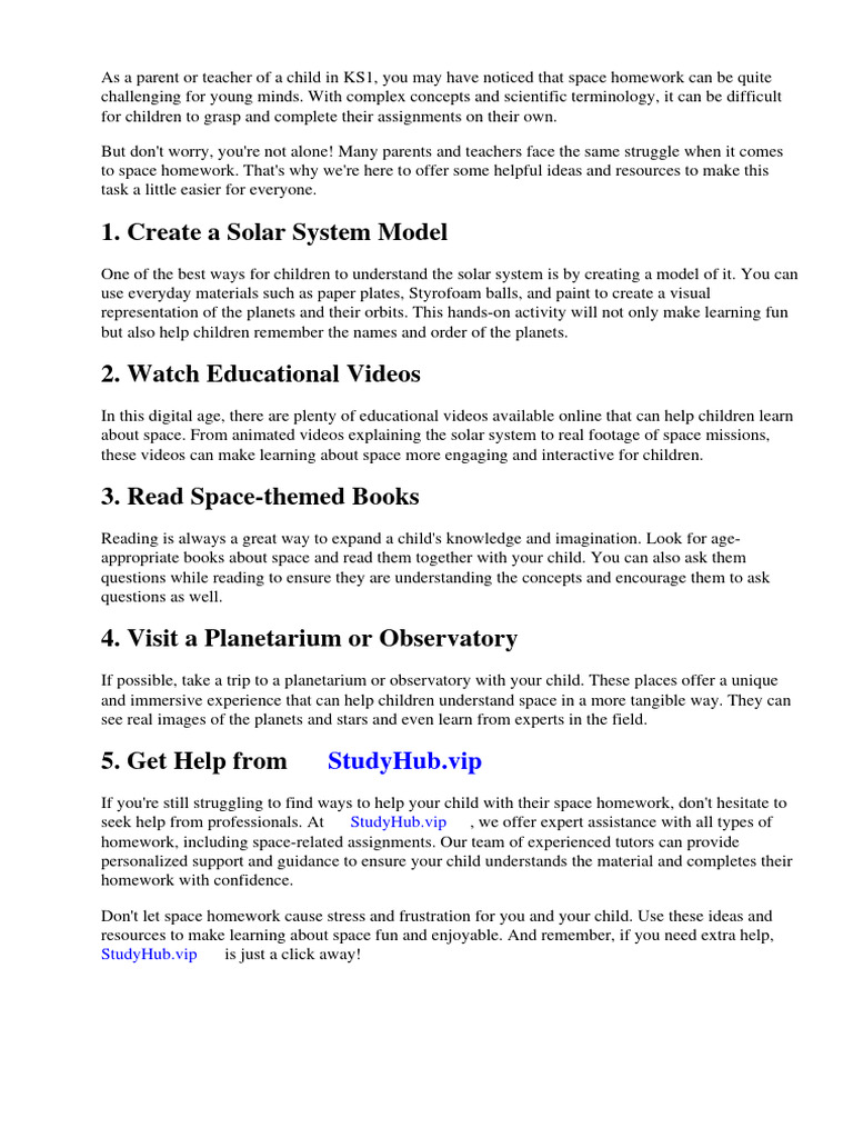 space-homework-ideas-ks1-pdf-creativity-brainstorming