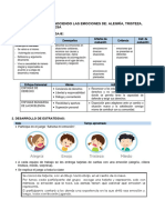 Sesiones de Aprendizaje - Dia 02 de Abril - 3er Grado