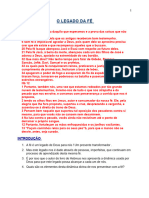 O LEGADO DA FÉ - Hb11