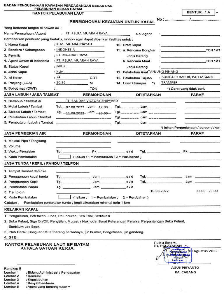 Form 1a | PDF