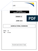 AGRIC SCIENCES GR12 QP JUNE 2023 - English