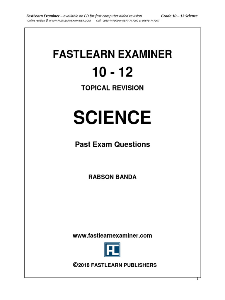 Fast Learn Science Updated | PDF | Volume | Density