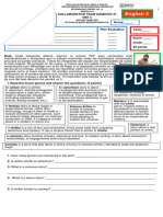 Collaborative Handout #1 Movie Genres and Describing Scenes and Actions