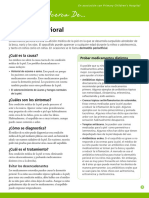 Skin Disorder Perioral Dermatitis (Let's Talk About.... Pediatric Brochure) (Spanish)