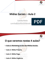 Mídias Sociais 2- ON - Camila Porto