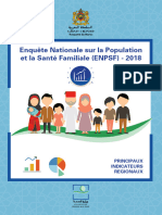 Principaux Indicateurs Régionaux - ENPSF-2018