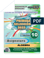 Álgebra 10 PS