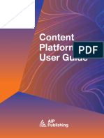 ContentPlatform UserGuide FINAL