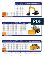 Triptico Komatsu