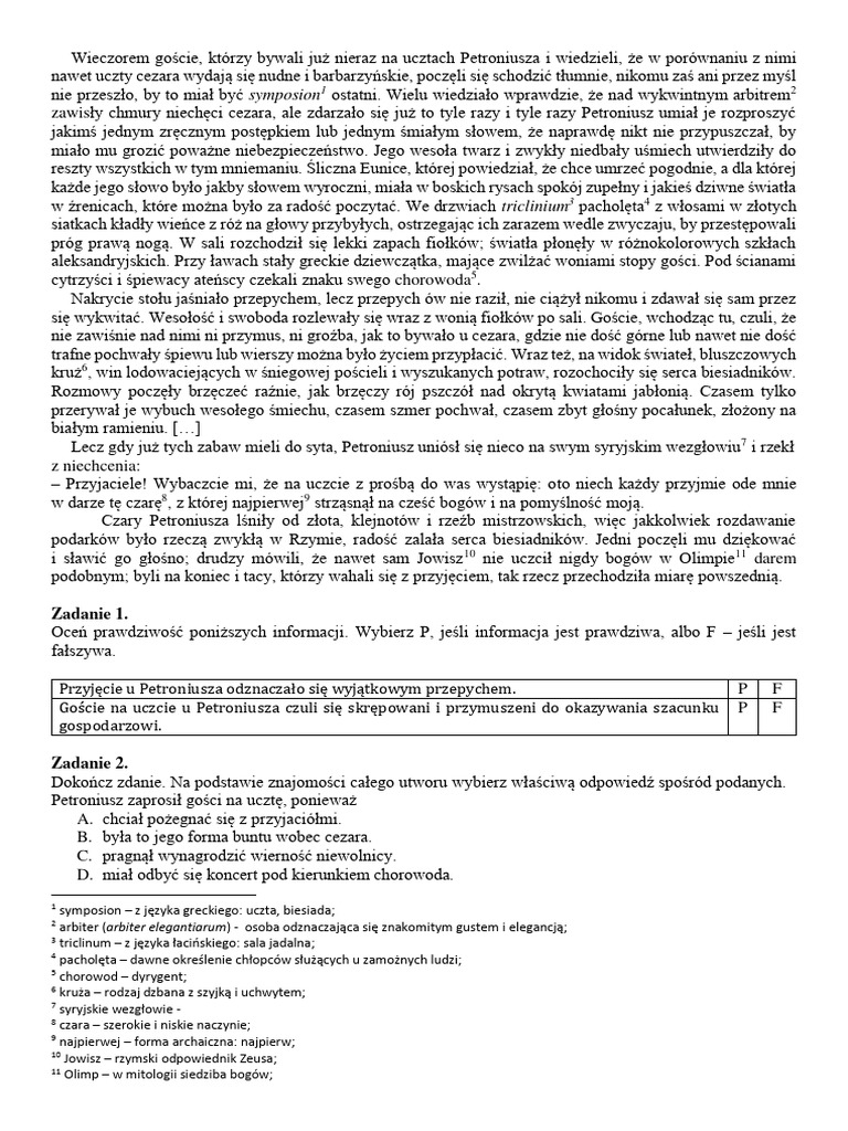 Quo Vadis Arkusz Egzaminacyjny V6 Ucze PDF