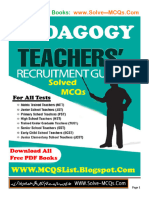 Dogar Brothers PEDAGOGY MCQs Fully Solved PDF Book Nauman Sadaf