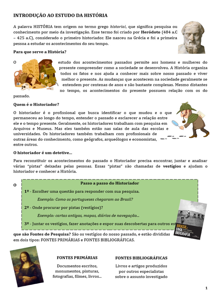 Introdução ao Estudo da História | PDF | Historiador | Tempo