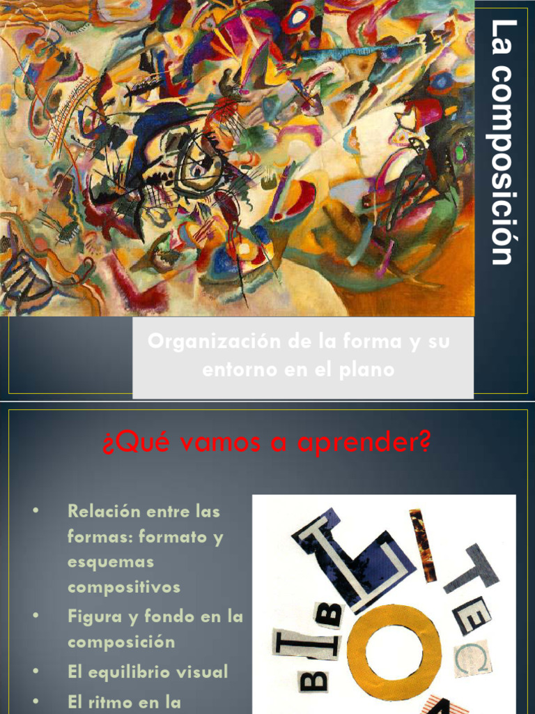 Lacomposicin 3 Eso | PDF | Ritmo | Composición (artes visuales)