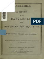 (1922) A Guide To Babylonian & Assyrian Antiquities in BM, 3rd Ed. Rev. Enl. (Budge)