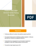 Political & Legal Environment