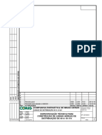 ET-LD-00001- Especificaçao Técnica para Construçao de Linhas Aéreas de Distribuiçao de 69 a 161 KV