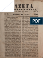 --- Gazeta de Transilvania, anul 7, nr. 31 (17 apr. 1844)