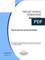 PNGA 2007 - Norme Pour Les Savons de Toilette