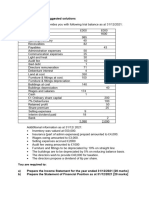 Live Exam and Suggested Solutions