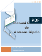 Antena Dipolo Horizontal o en v Invertida de 4 Bandas (1) (2)