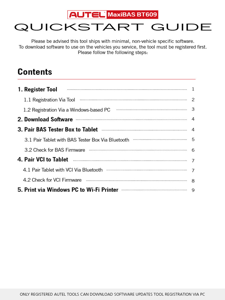MaxiBAS BT609 Quick Start Guide | PDF | Tablet Computer | Personal ...
