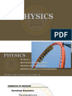 Physics Topic 1 Kinematics Kinetics 21 Jan 2022 PDF