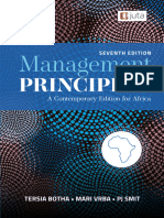 Management Principles - A Contemporary Edition For Africa (2020)
