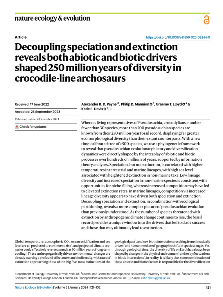 decoupling-speciation-and-extinction-reveals-both-abiotic-and-biotic